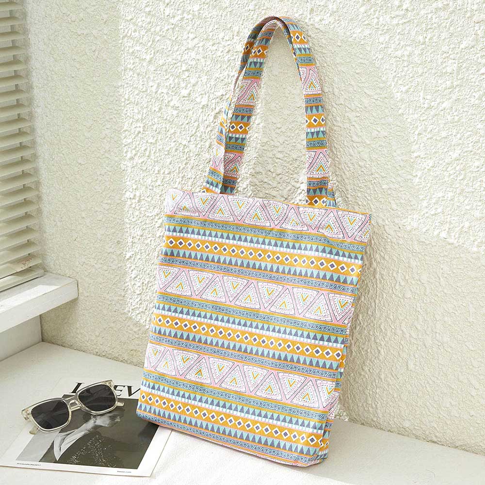 Aztec Patterned Eco Shoulder Bag