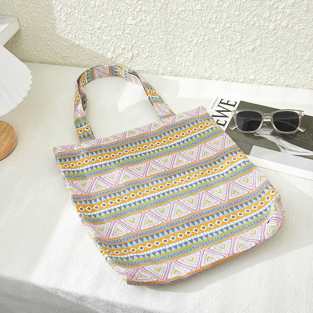 Aztec Patterned Eco Shoulder Bag