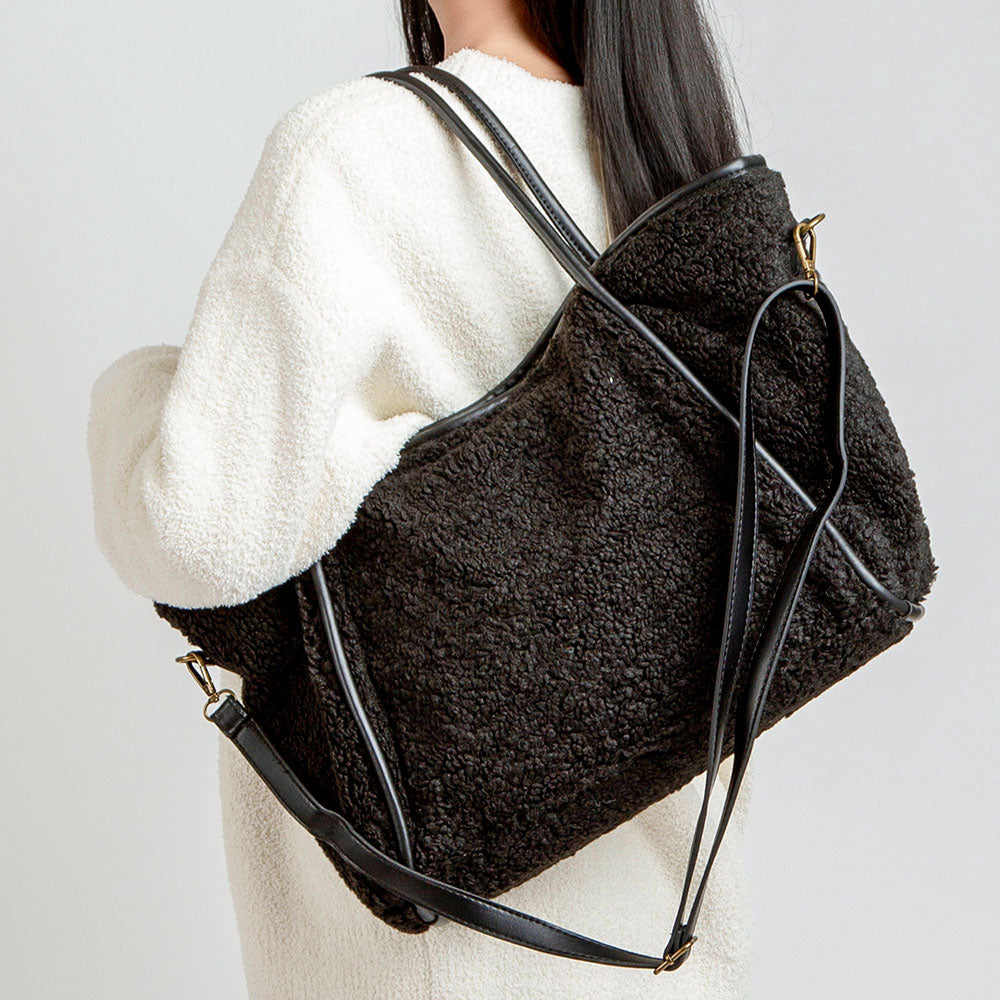 Sherpa Plain Shoulder Bag