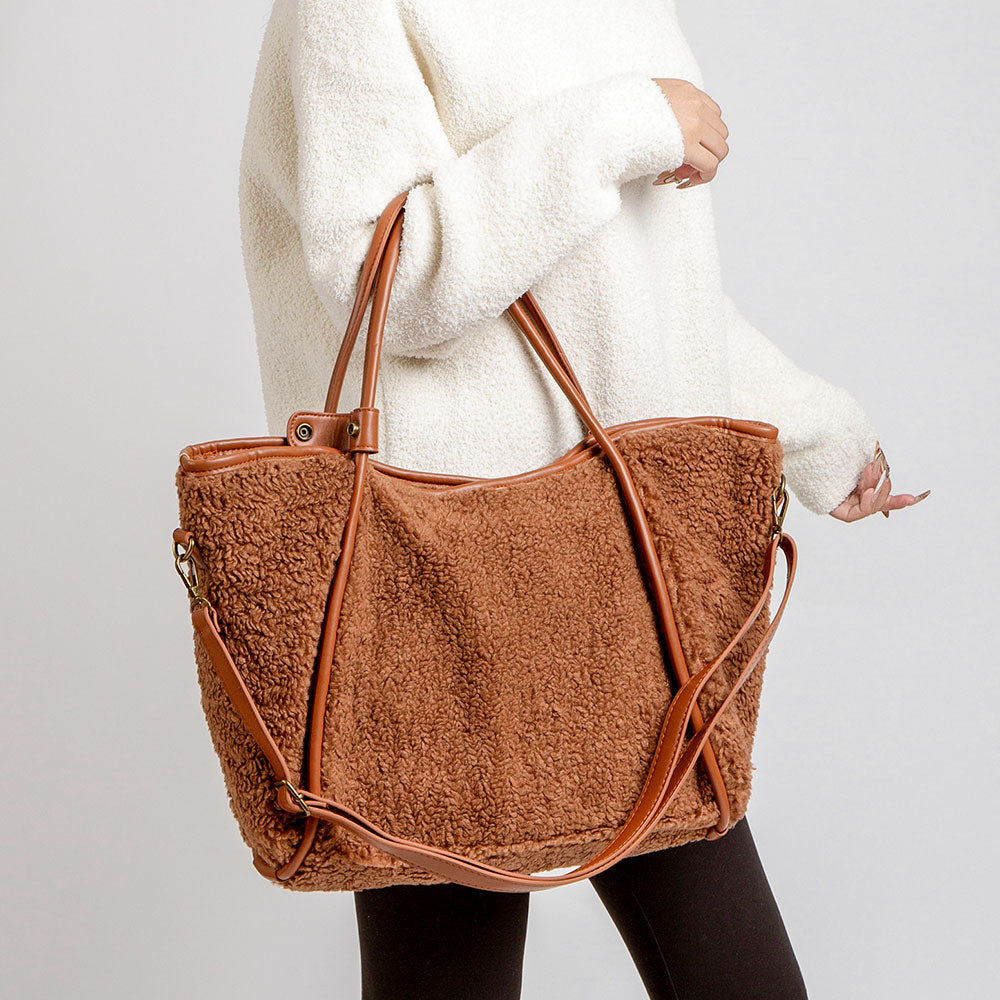 Sherpa Plain Shoulder Bag