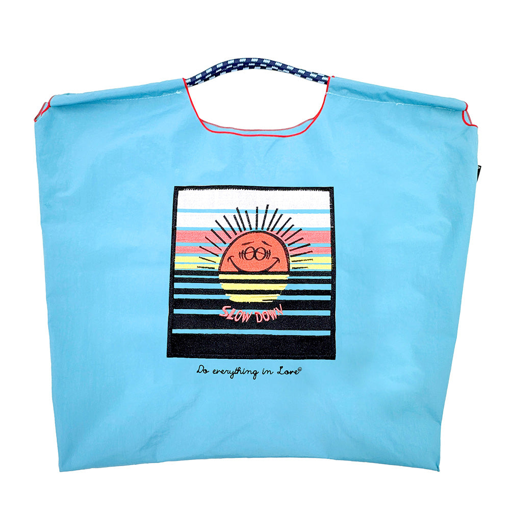 Sun Rope Nylon Tote Bag