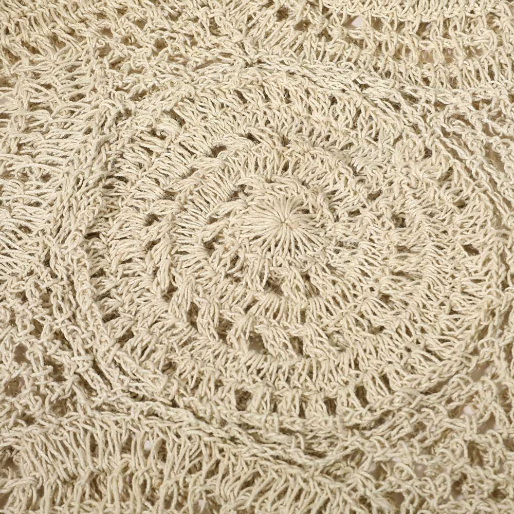 Crochet Pearl Bead Cluster Charm Tote Bags