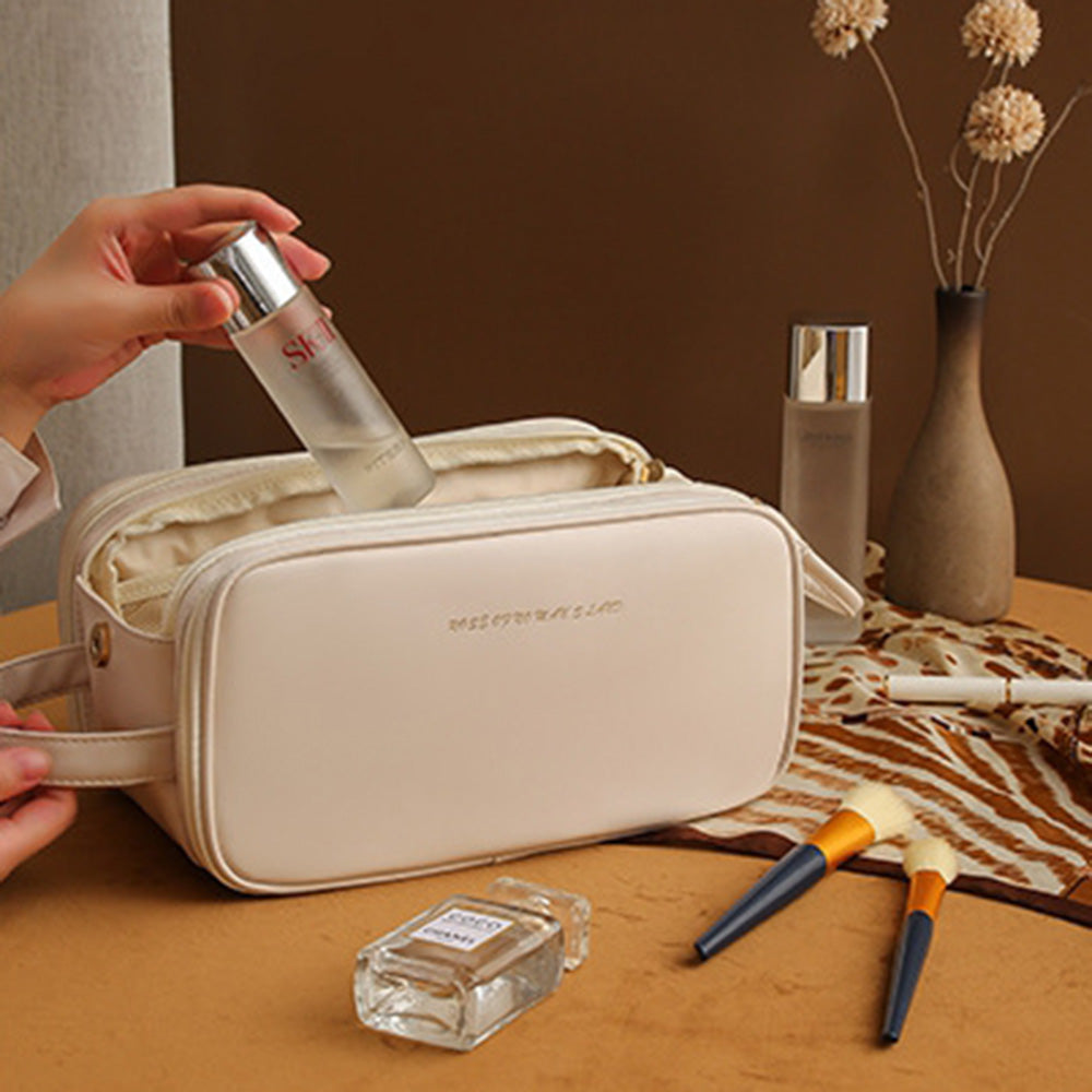 3 Layer Portable Travel Makeup Pouch Bag