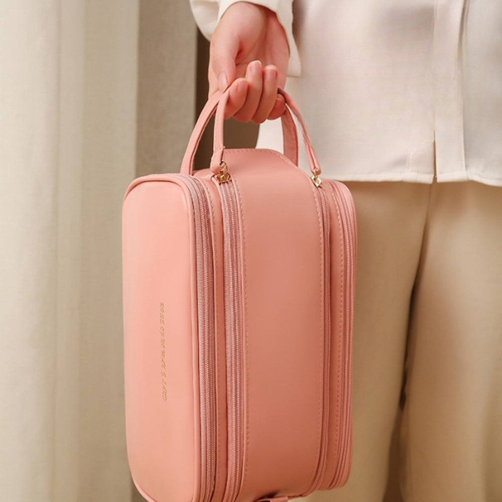 3 Layer Portable Travel Makeup Pouch Bag