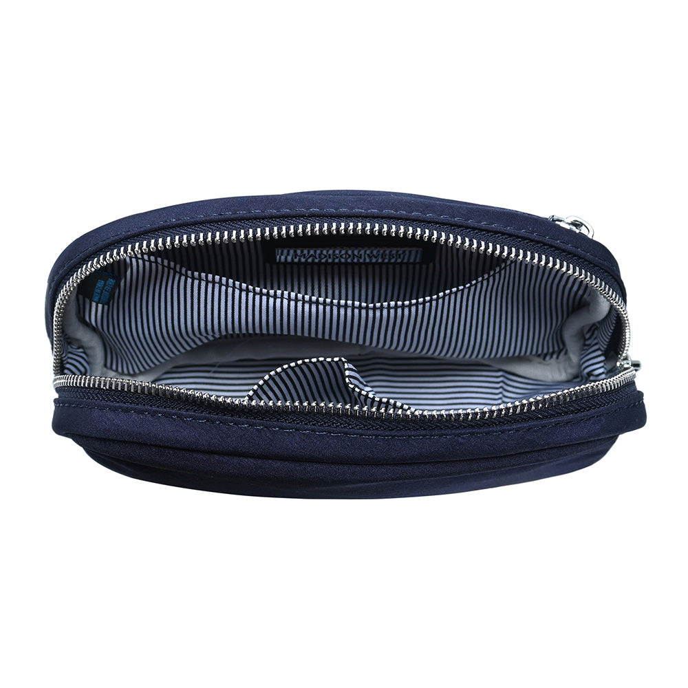 Solid Nylon Crossbody Bag