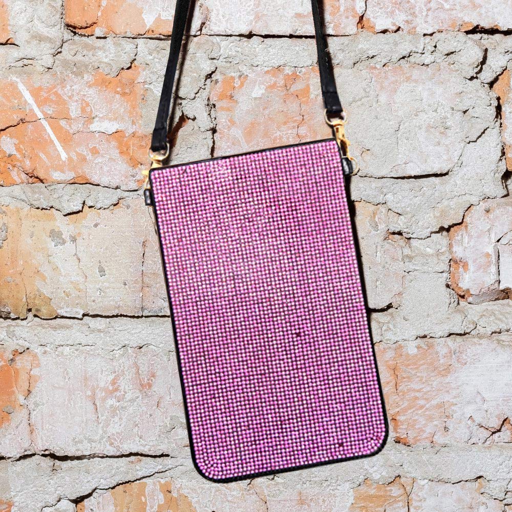 Bling Transparent Phone Case Crossbody Bag