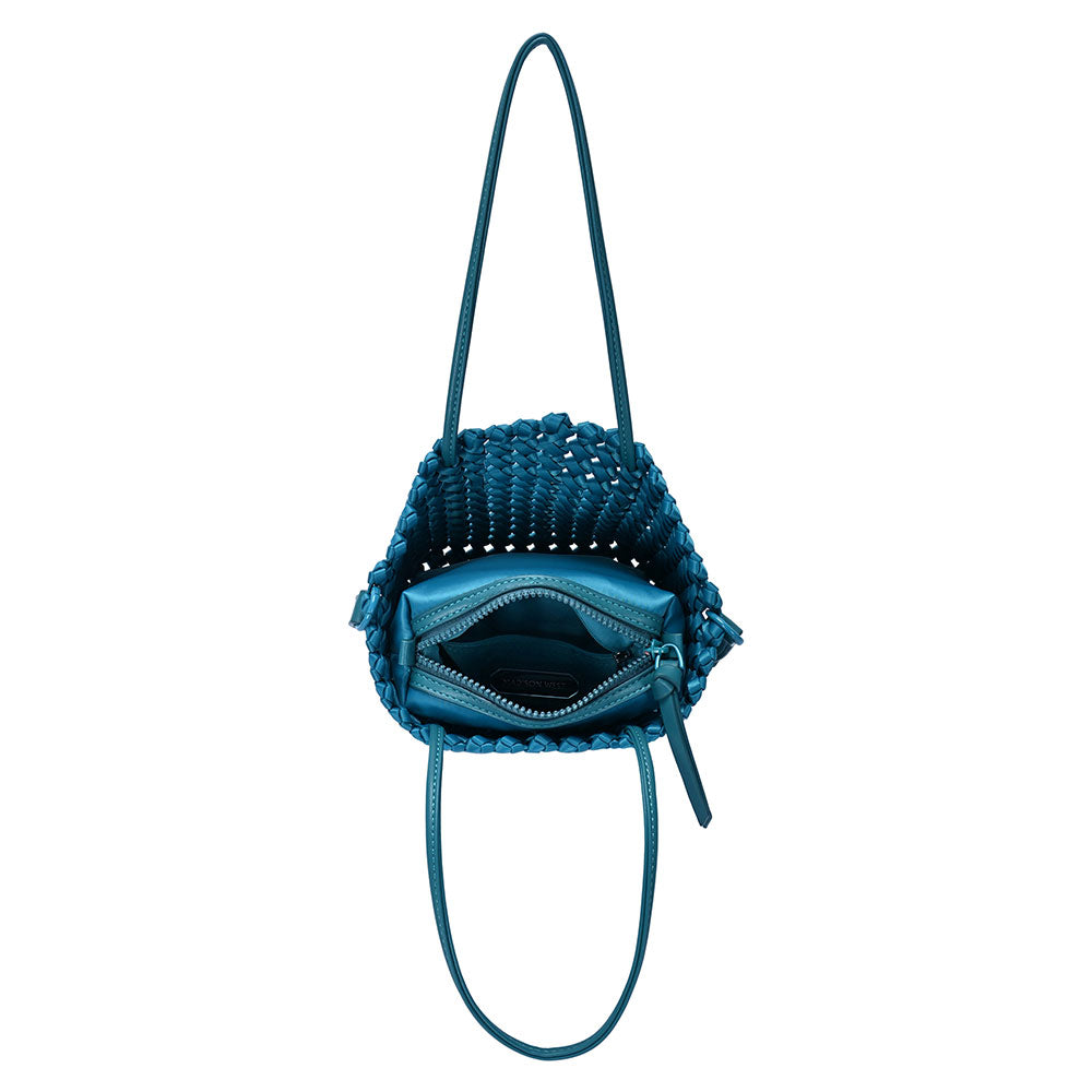 2 in 1 Hand Woven Tote Bag / Crossbody Bag