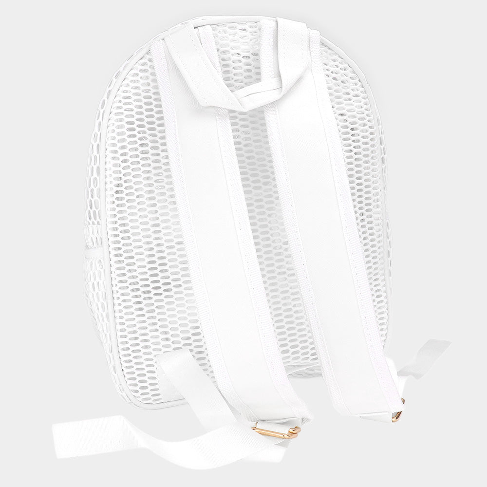 Mesh Transparent Backpack Bag