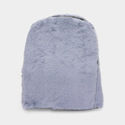 Solid Faux Fur Backpack Bag