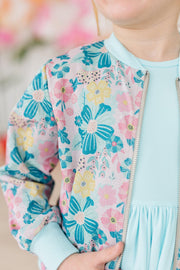 Floral Garden Shimmer Jacket