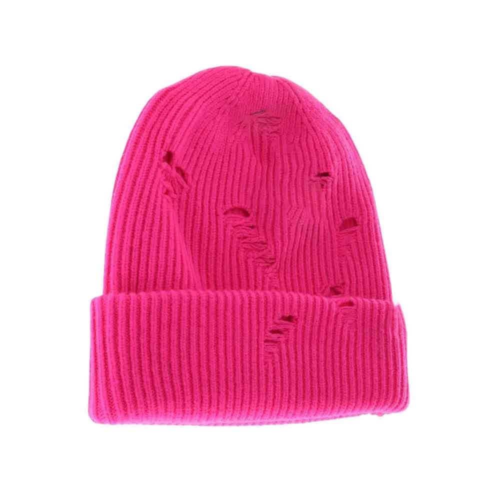 Unisex Distressed C.C. Beanie