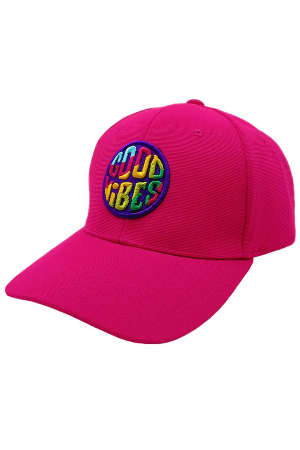 GODD VIBES Multi Color Baseball Cap