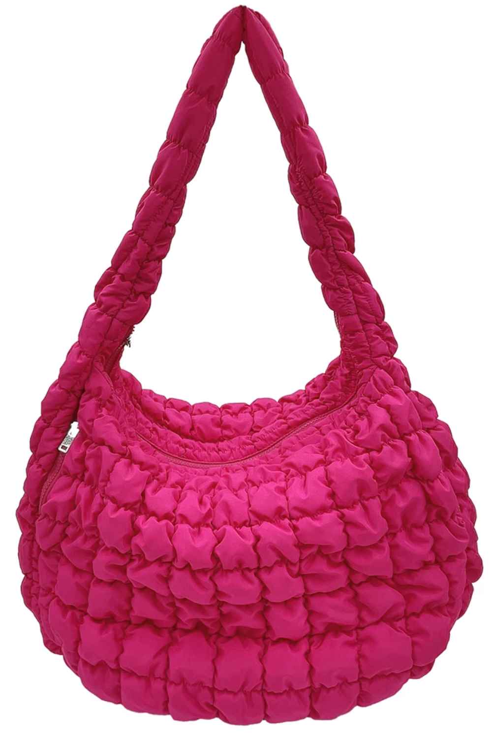 Large Quilted Solid Bag