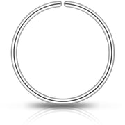 Single Hoop Nose 925 Sterling Silver Nose Hoop Ring