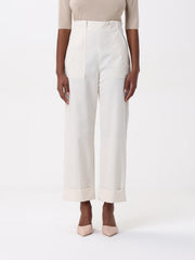 Max Mara Pants Woman White