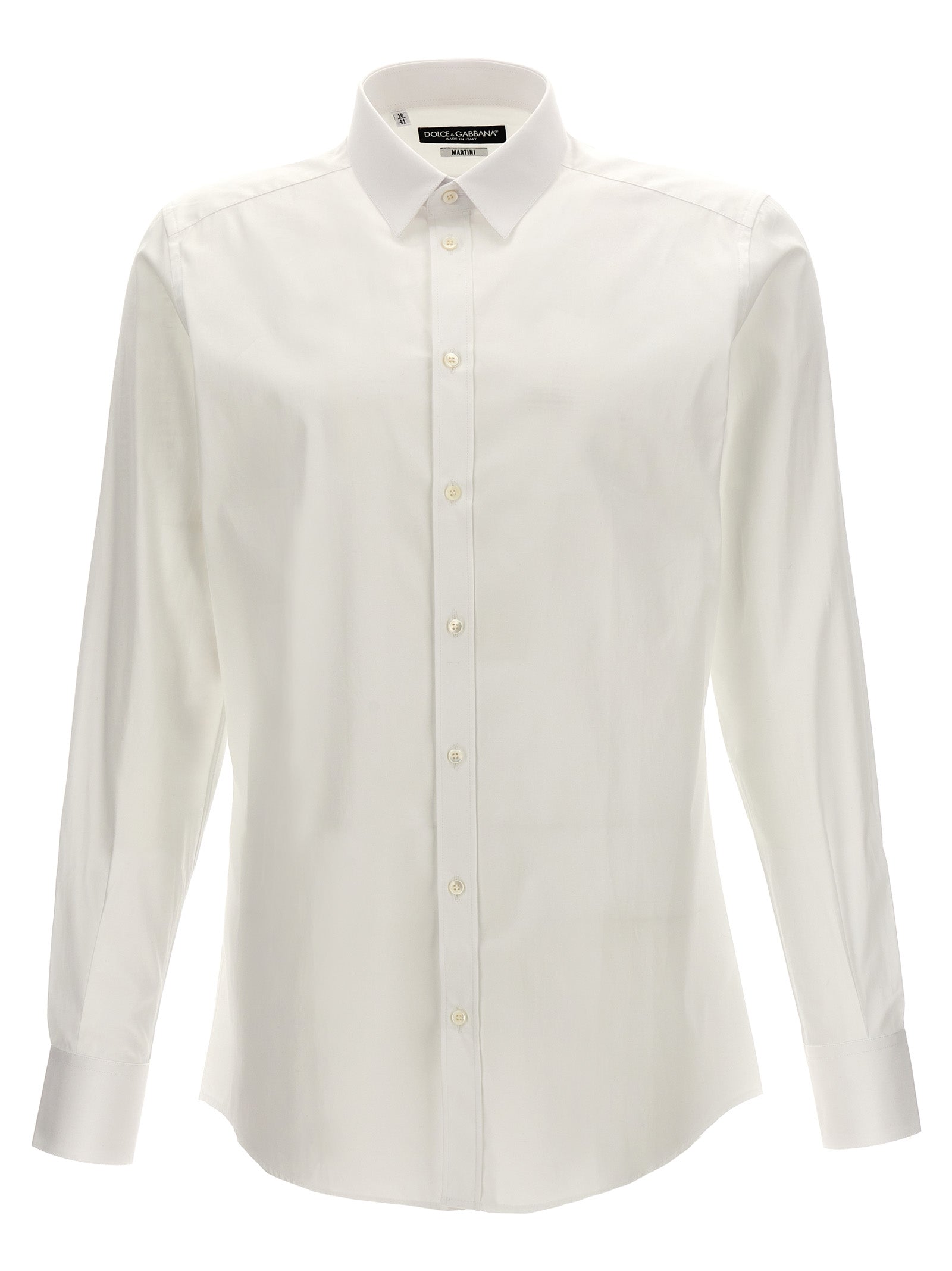 Dolce & Gabbana Men Logo Embroidery Shirt