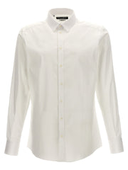 Dolce & Gabbana Men Logo Embroidery Shirt