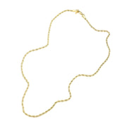 20 INCH, 3mm Stainless Steel Rope Chain Necklace