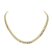 6 Diamond Cut Stainless Steel 18 Inch 8mm Cuban Chain Necklace
