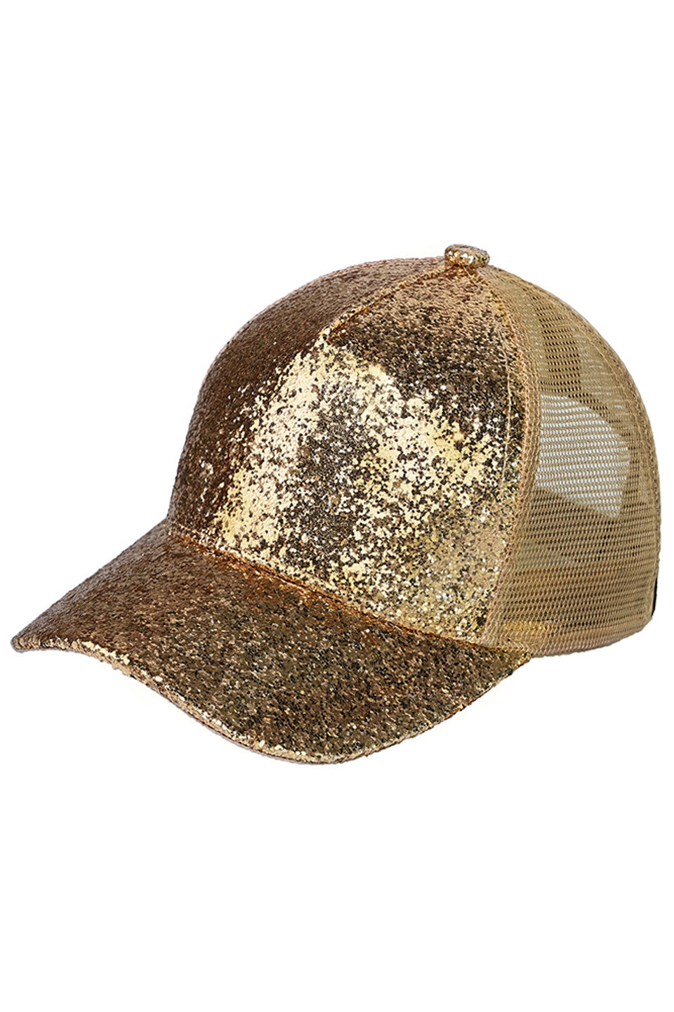 C.C Women's Glitter Trucker Cap Hat