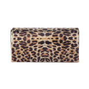 Leopard Patterned Bling Evening Clutch Crossbody Bag