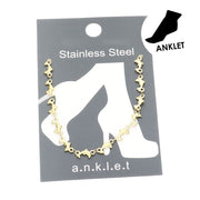 Stainless Steel Dolphin Link Anklet