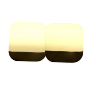 Stainless Steel Square Domed Stud Earrings