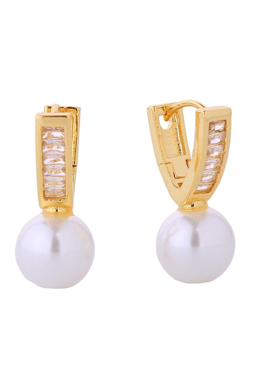 14K Bridemaids Pearl Drop Earrings