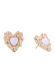 14K Everlasting Love Post Earrings