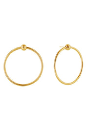 14K Faye Knocker Post Earrings