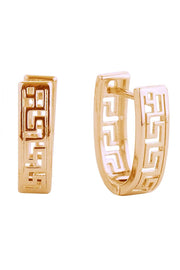 14K Fend Forever Pincatch Earring