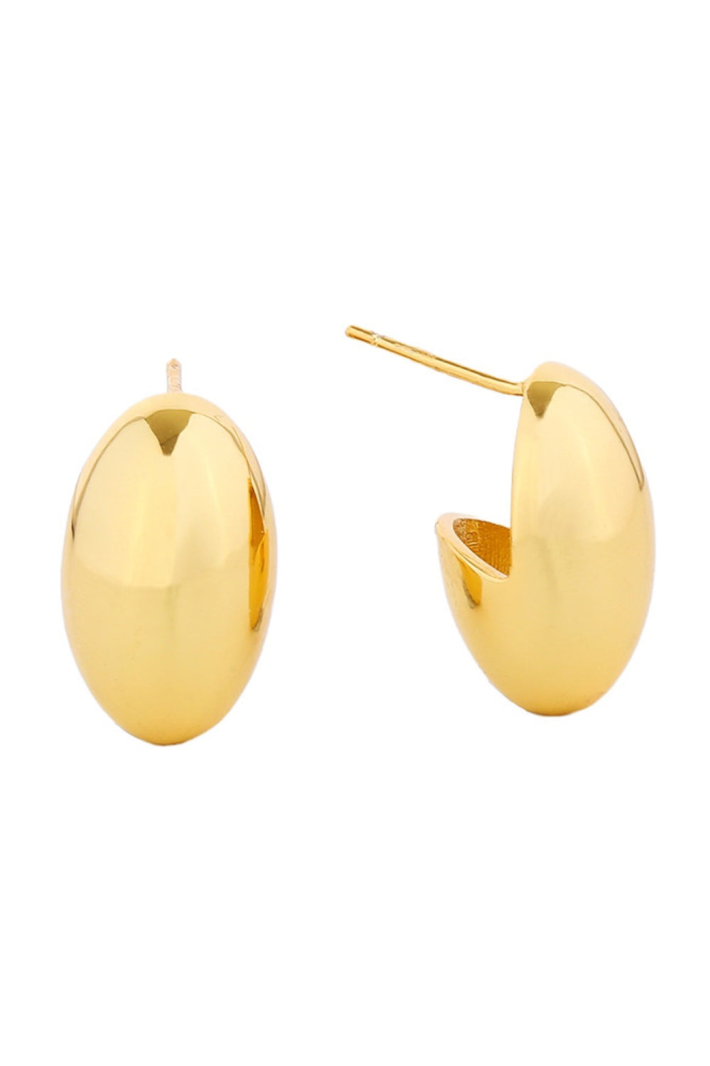 14K Gold Dipped Post Earring