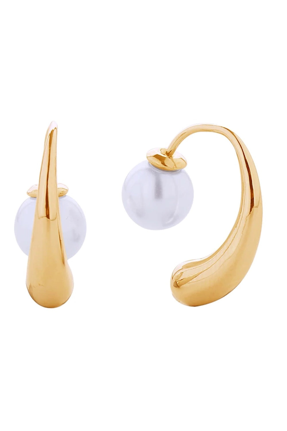 14K Prince Rubert Drop Pearl Earrings