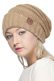 C.C Metallic Slouchy Beanie