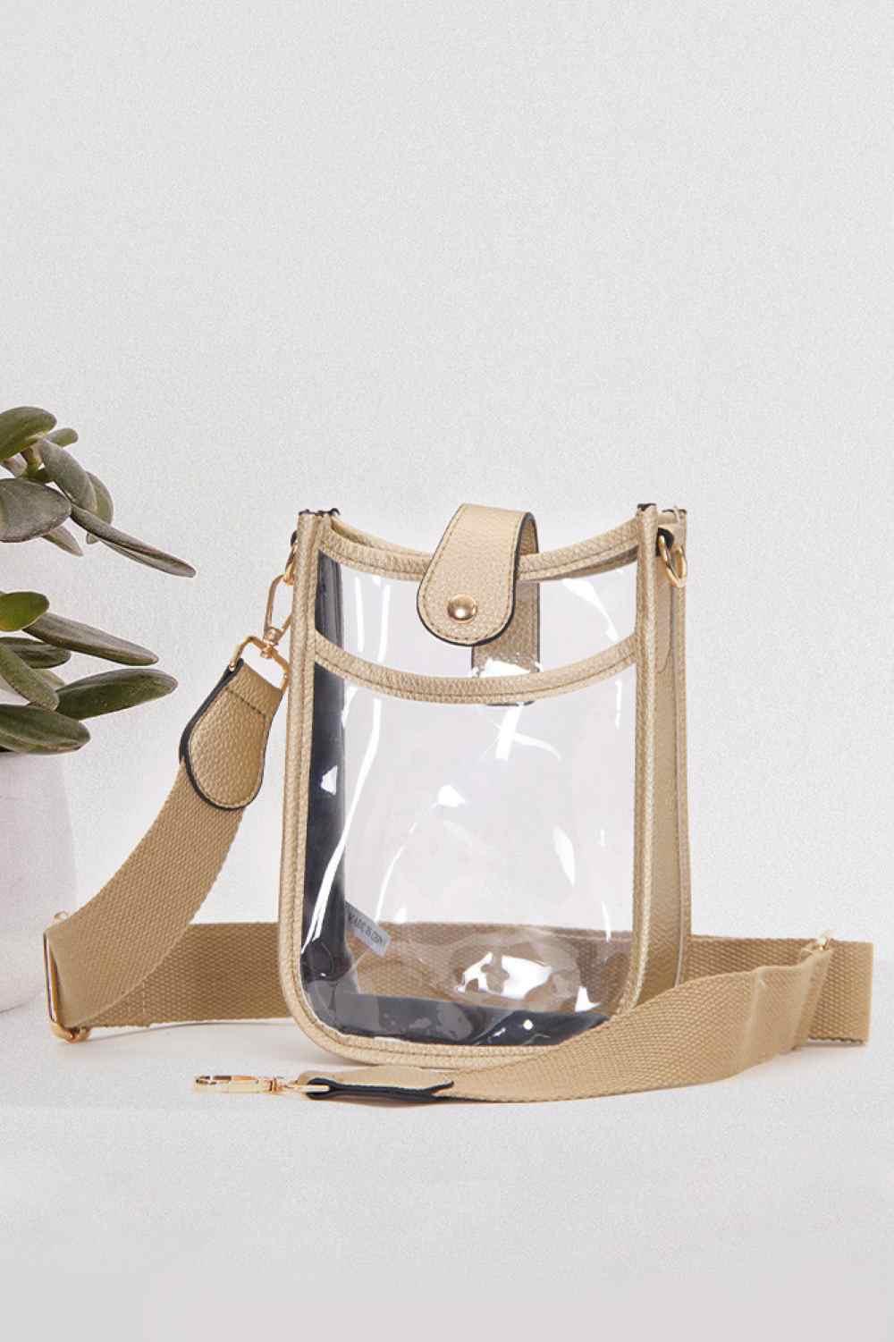 Pretty Clear Stadium Crossbody Mini Bag