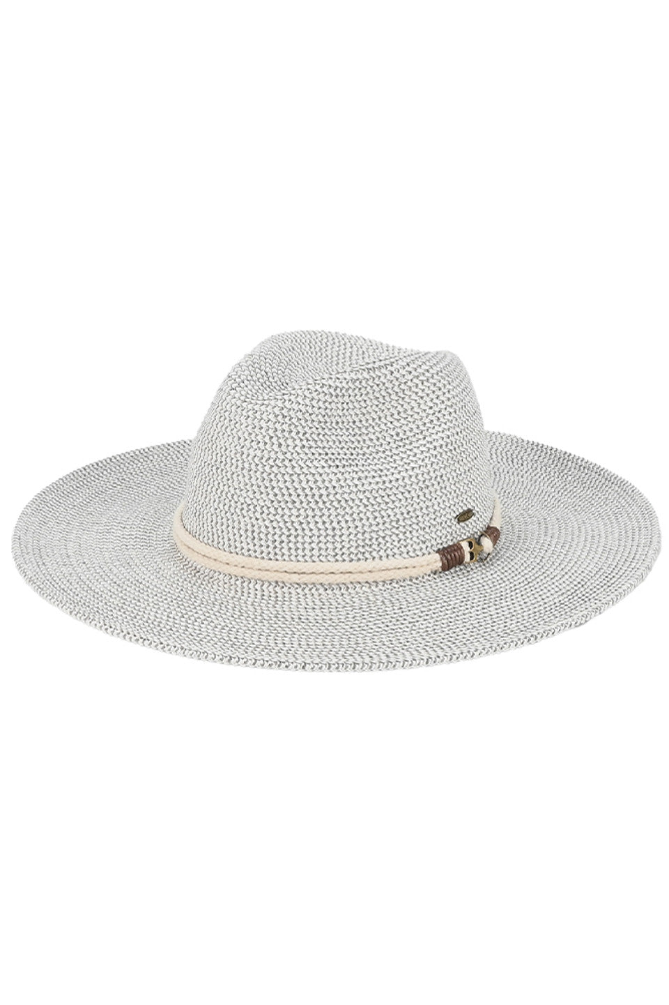C.C Anchor Rope Trim Band Wide Brim Sun Hat