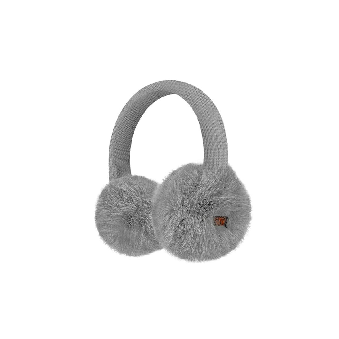 C.C Women's Faux Mink Fur Knitted Earmuff