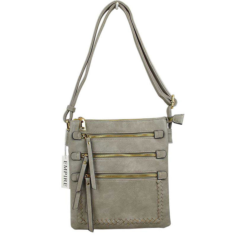 Fashionable Women's Soft Faux Leather Crossbody Purse Shoulder Bag