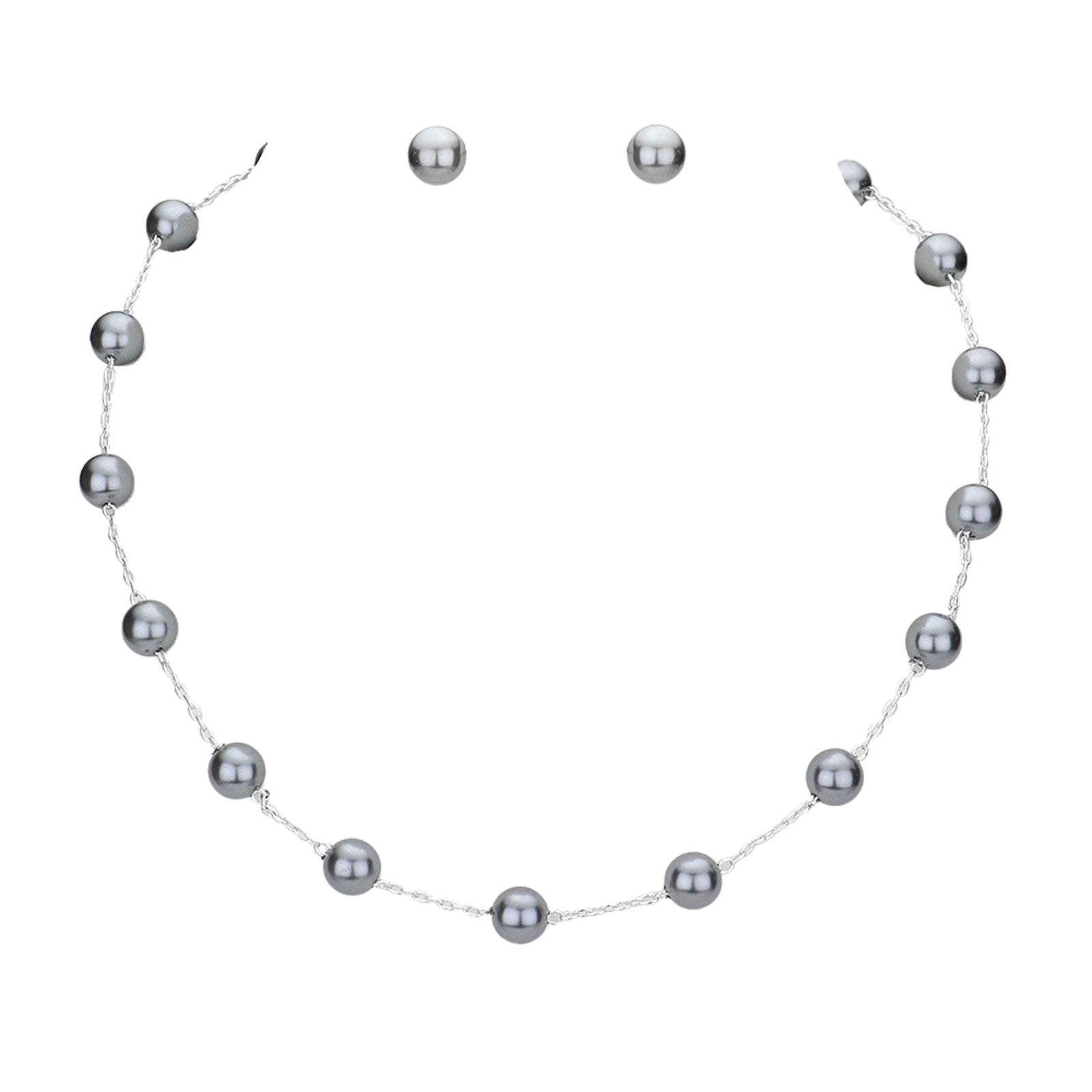 Metal Station Necklace
