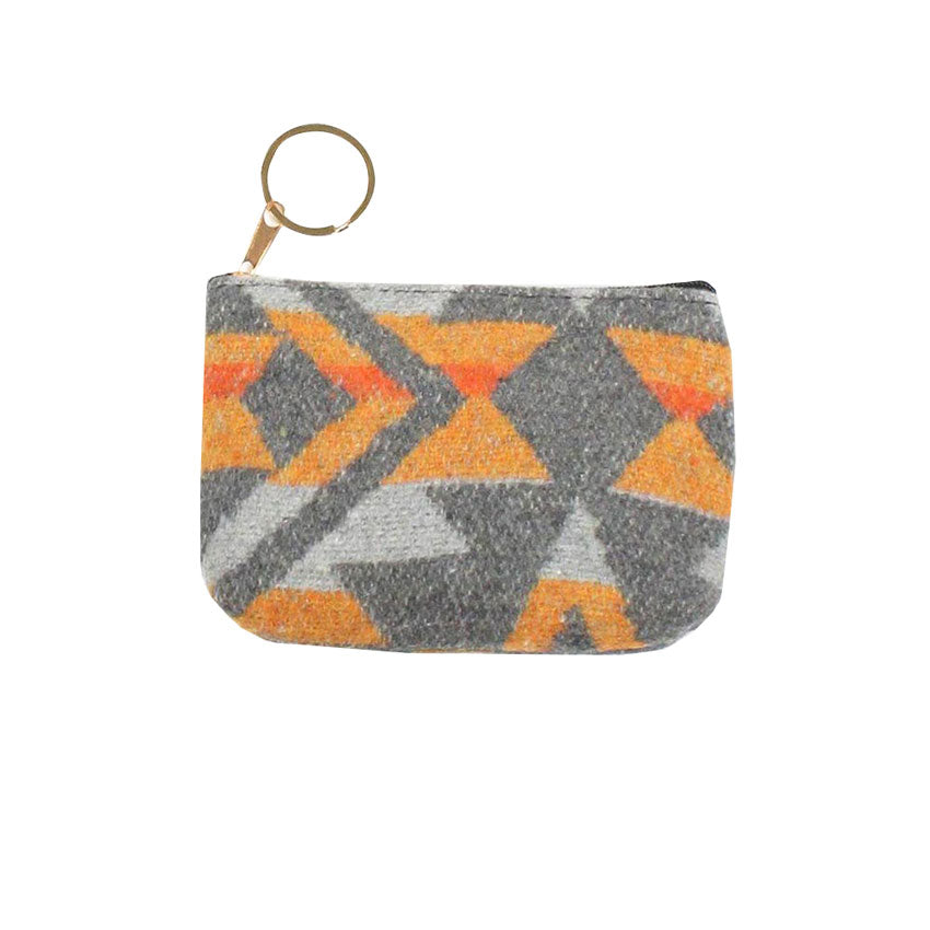 Western Print Coin Card Purse
