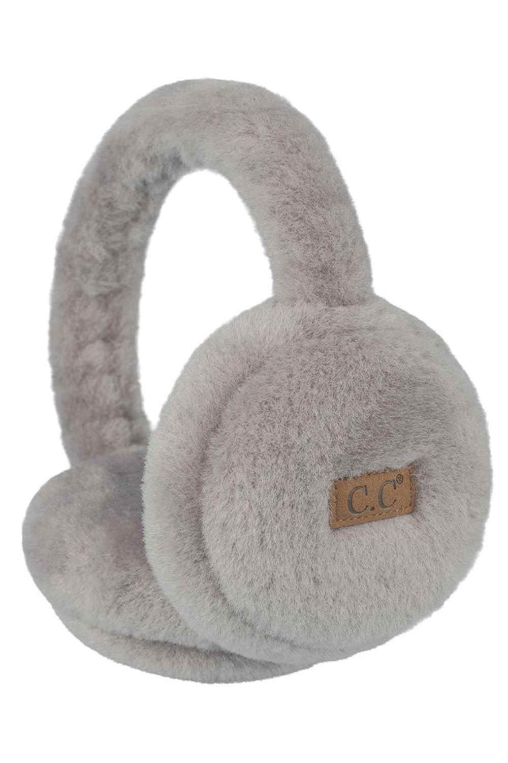 C.C Faux Fur Solid Winter Earmuff Winter Headband