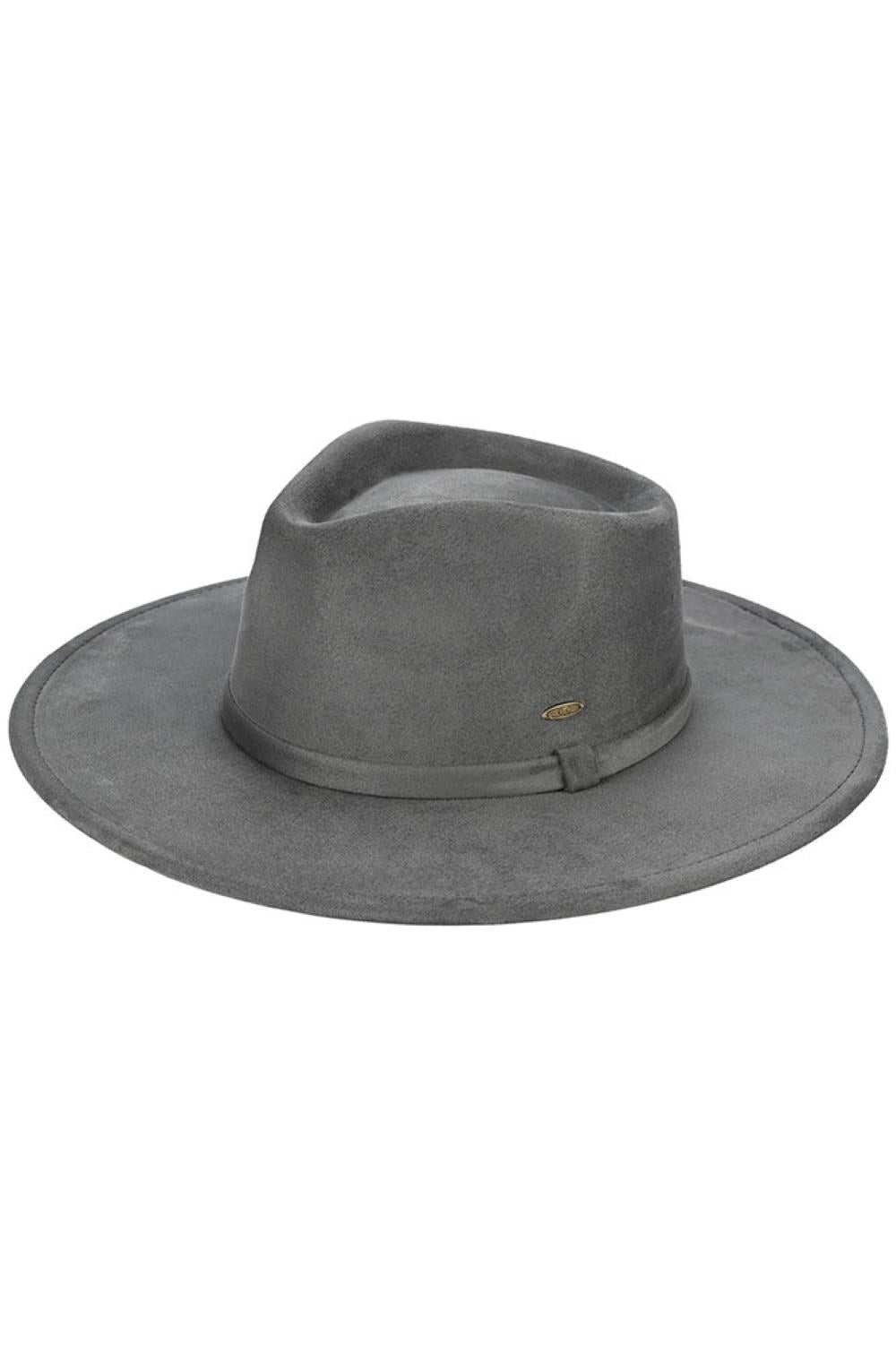 C.C Faux Suede Rancher Hat