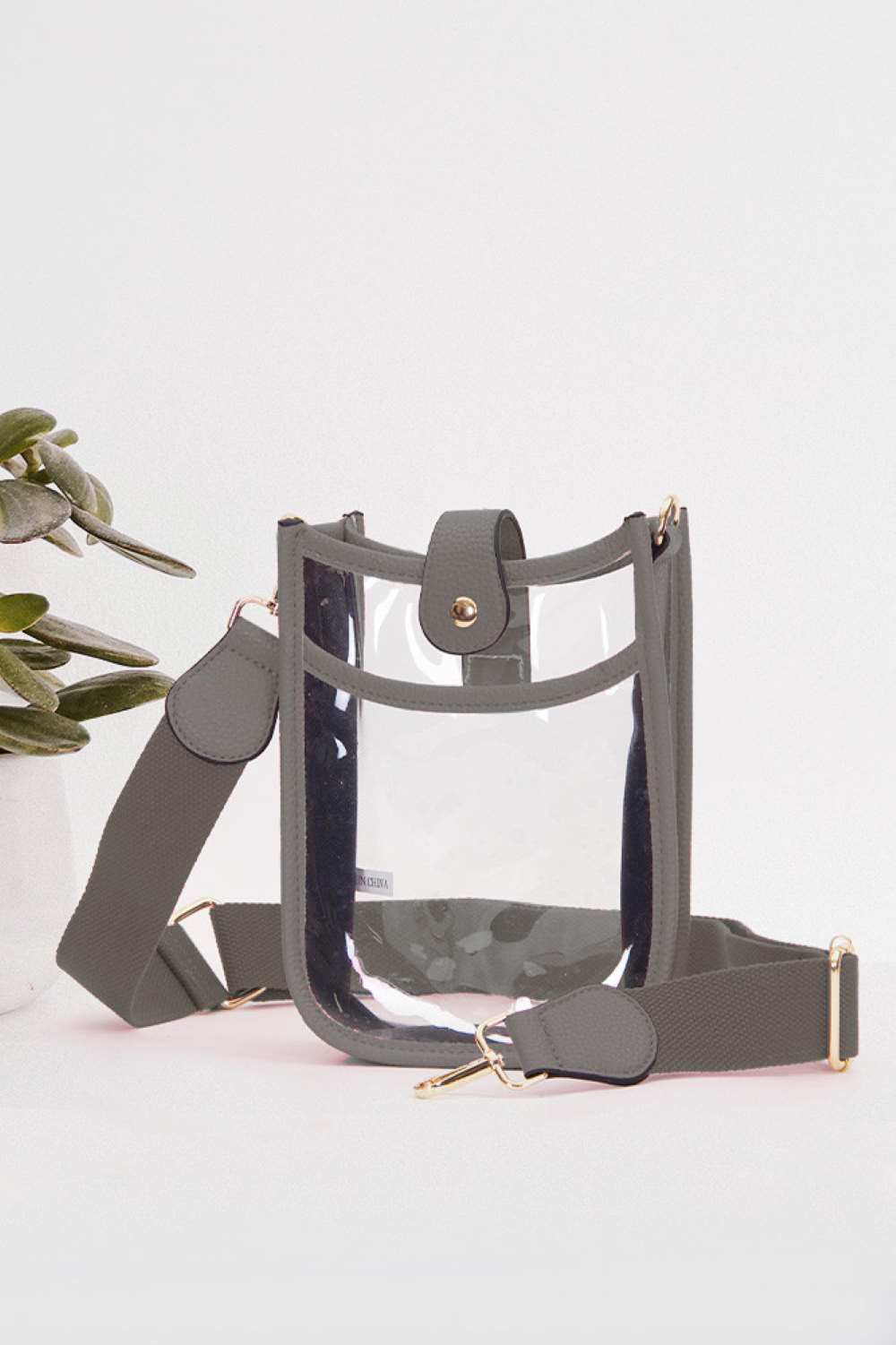 Pretty Clear Stadium Crossbody Mini Bag