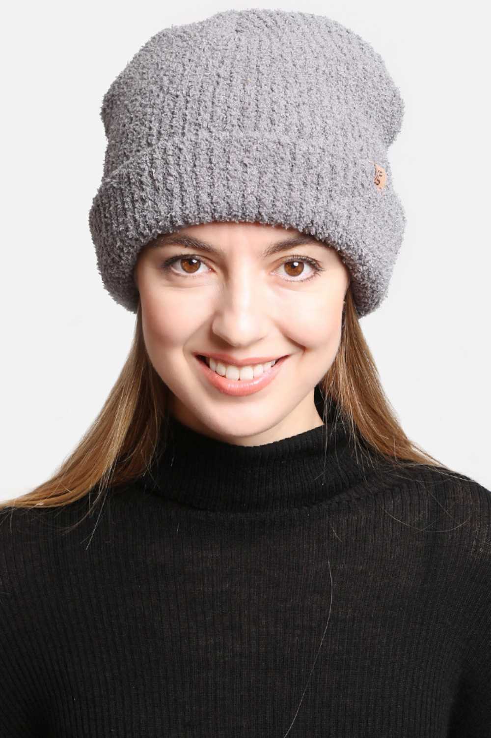Double Layered Solid Beanie