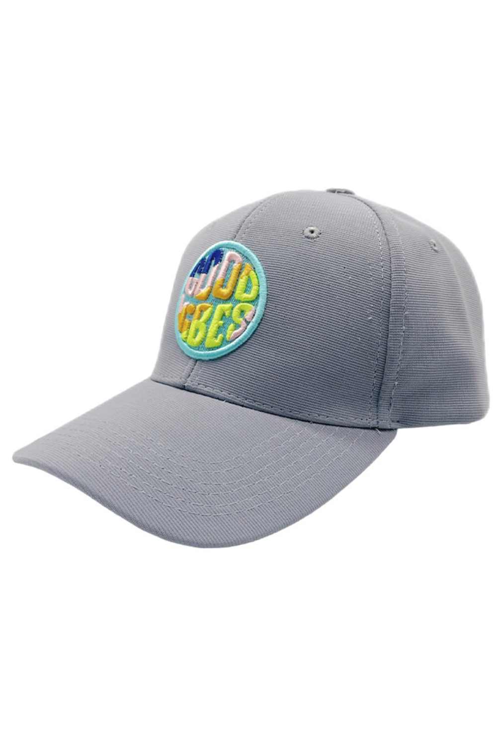 GODD VIBES Multi Color Baseball Cap