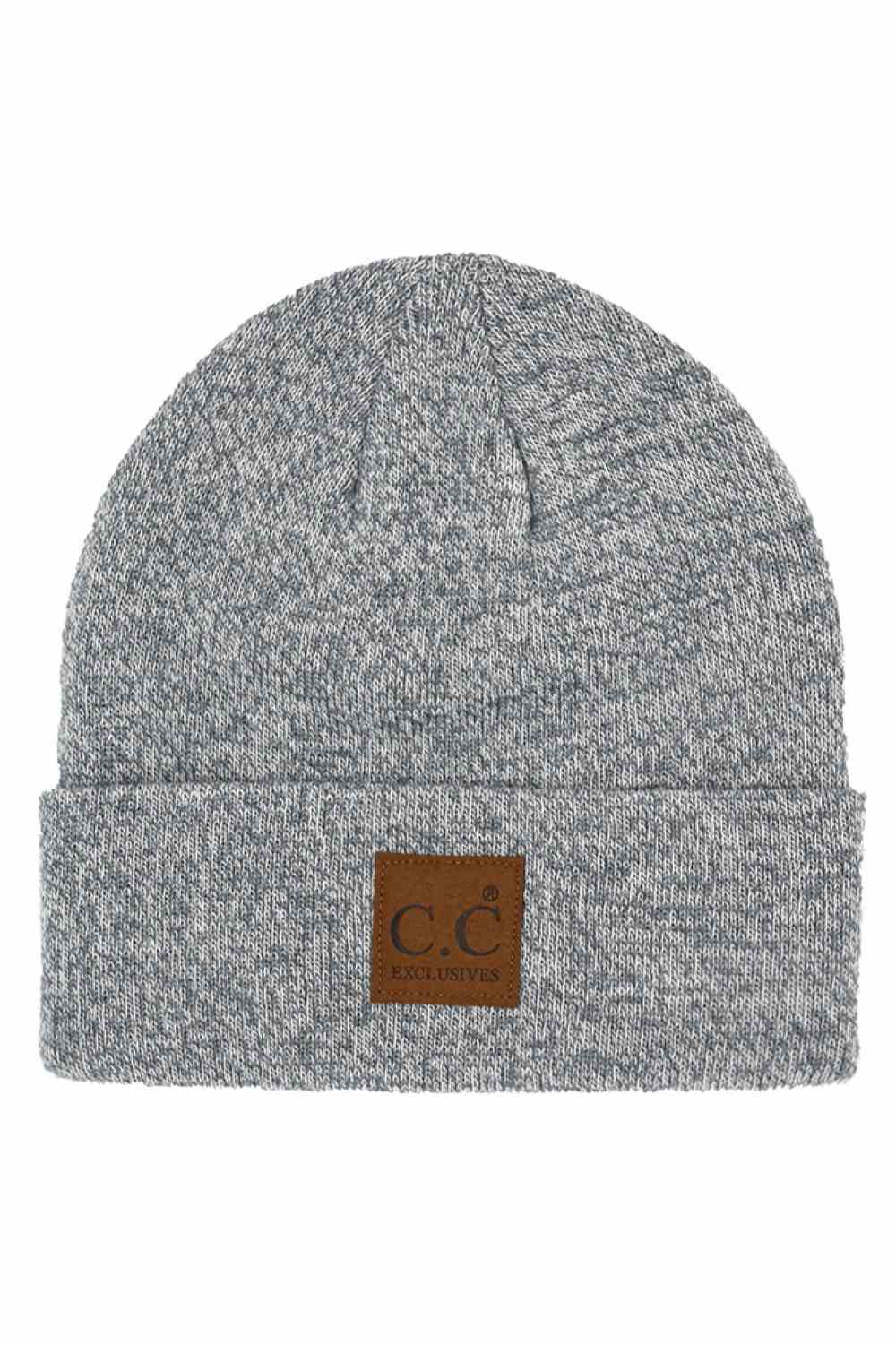 C.C Unisex Classic Basic Solid Color Beanie