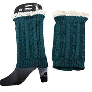 Medium Large Cutie Pie Acrylic Leg Warmer Boot Topper