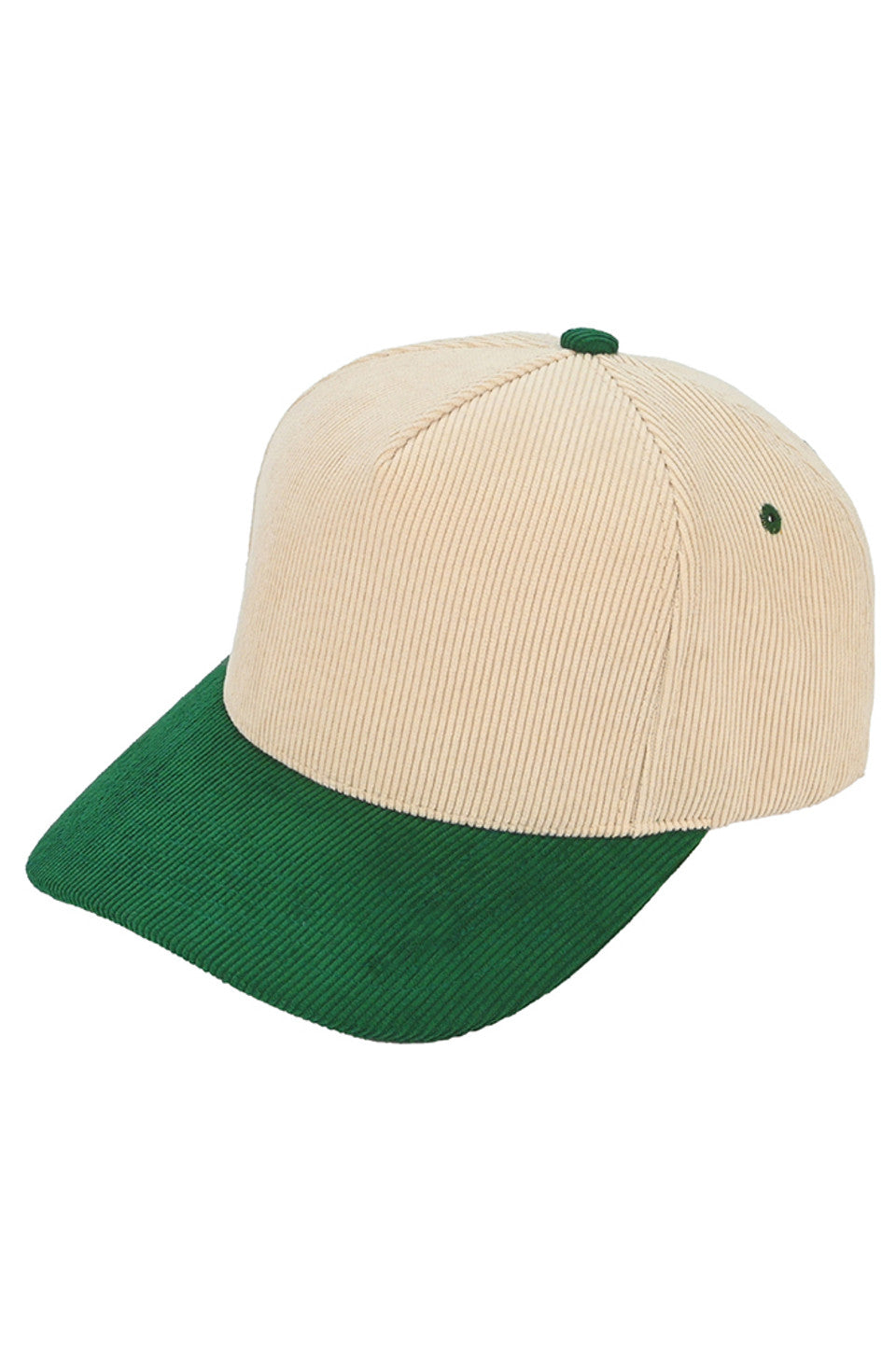 C.C Two Tone Corduroy Trucker Cap