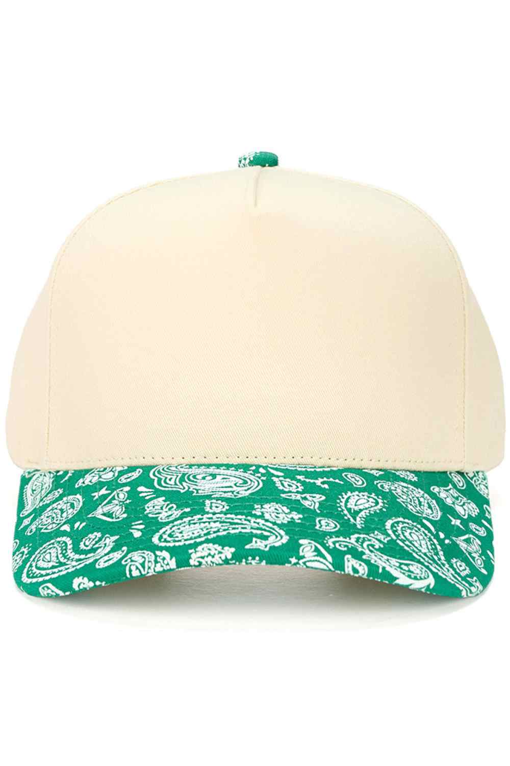 C.C Paisley Pattern Two Tone Trucker Cap