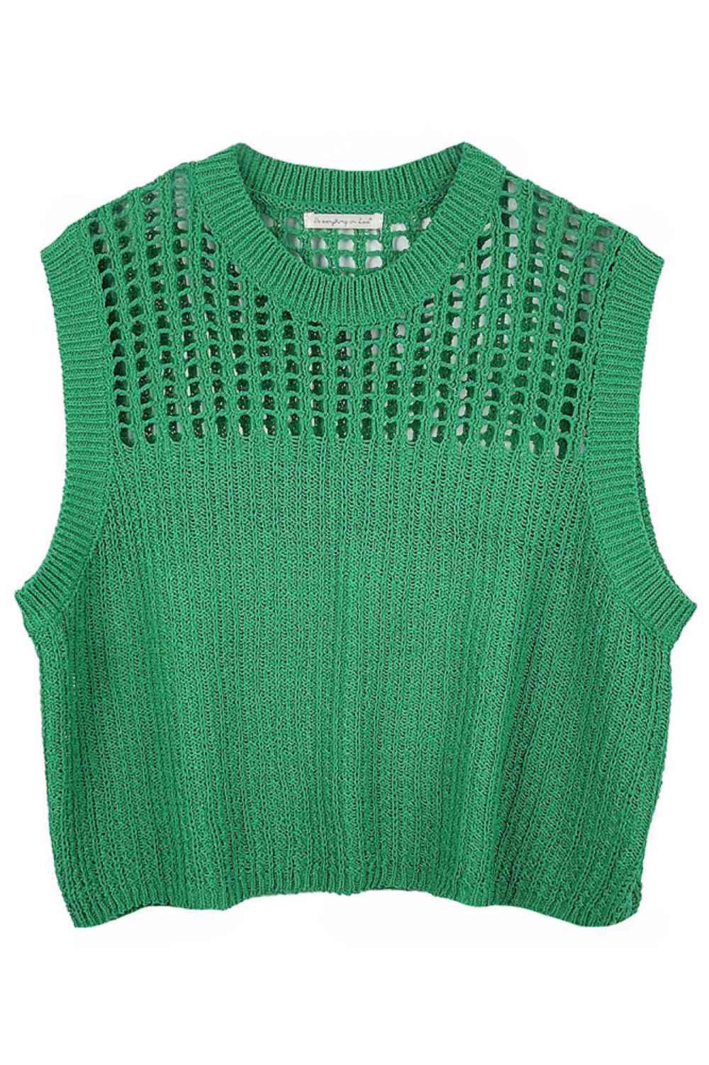Chest Blocked Crochet Poncho